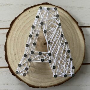 Monogrammed String Art Wall Decor Pieces/Ornaments – Letter A