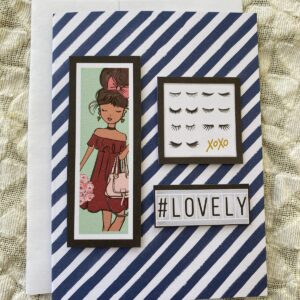 “#Lovely” from the Limited Edition “Elle oh Elle” Greeting Card Collection