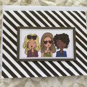 “Friends with Style” from the Limited Edition “Elle oh Elle” Greeting Card Collection