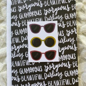 “Stylish Sunglasses” from the Limited Edition “Elle oh Elle” Greeting Card Collection