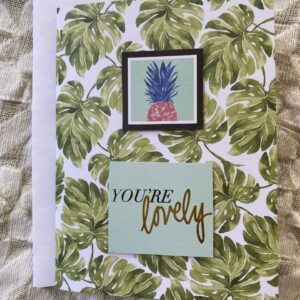 “You’re Lovely” from the Limited Edition “Elle oh Elle” Greeting Card Collection
