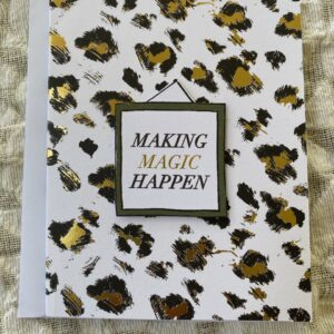 “Making Magic Happen on Leopard Print” from the Limited Edition “Elle oh Elle” Greeting Card Collection