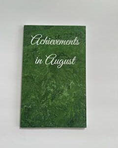 Achievements in August